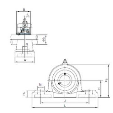 Rodamiento UCEP204 NACHI