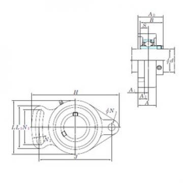 Rodamiento UCFA209 KOYO