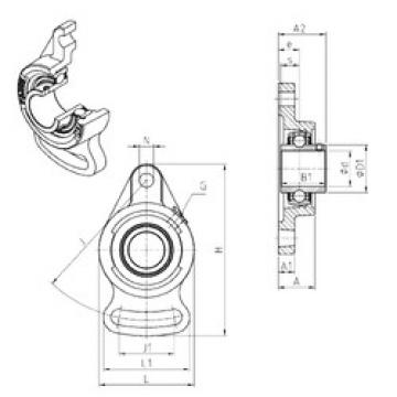 Rodamiento UCFA206 SNR