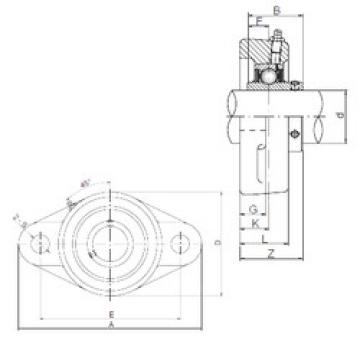 Rodamiento UCFL211 CX