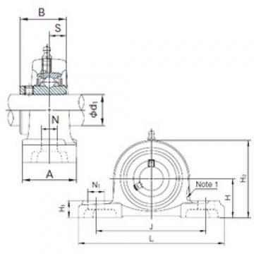 Rodamiento UCP306 NACHI