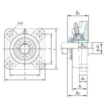 Rodamiento UKFX15+H2315 NACHI