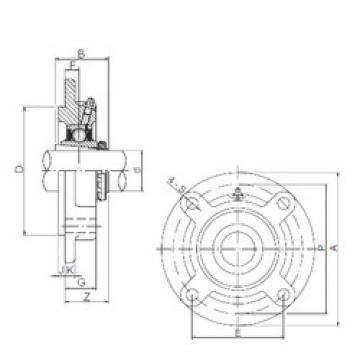 Rodamiento UKFC210 ISO