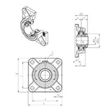 Rodamiento UKFE206H SNR