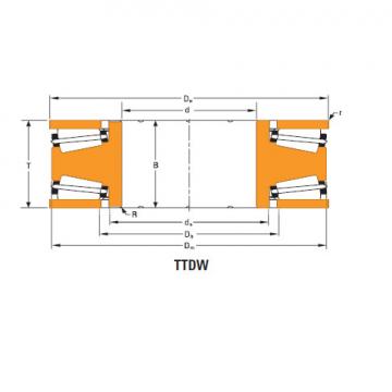 Bearing Thrust race single T10250f