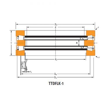 Bearing Thrust race single H-21120-c