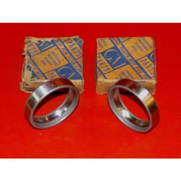 NOS 1933-1936 Chevrolet Standard Car PAIR front wheel inner bearing cups 909622