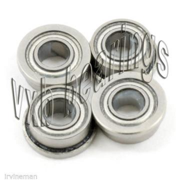 Slot Car 3x6 mm Axle Flanged Bearing Slotcar 4 Bearings