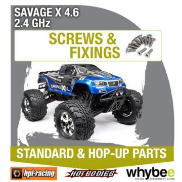 HPI SAVAGE X 4.6 2.4GHz [Screws &amp; Fixings] Genuine HPi Racing R/C Parts!