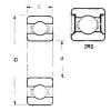 Rodamiento 62204-2RS FBJ