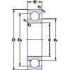 Rodamiento 618/4 SKF