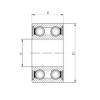 Rodamiento 4208-2RS ISO