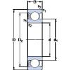 Rodamiento 6322-RS1 SKF