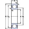 Rodamiento 61809-2RS1 SKF