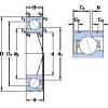 Rodamiento 71907 CE/HCP4AL SKF