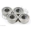 4 SLOT CAR Flanged Ceramic Ball Bearing 1/8&#034;x 1/4&#034; #2 small image