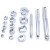 17Pc Aluminium Wheel Bearing Race Seal Bush Driver Car Garage Tool Set #2 small image