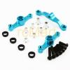 Yeah Racing Aluminum Bearing Steering Set Blue Tamiya TT-01E RC Car #TT01E-042BU #5 small image