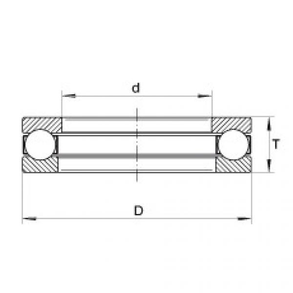 Rodamiento W2-3/4 INA #1 image