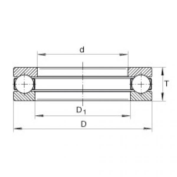 Rodamiento GT31 INA #1 image