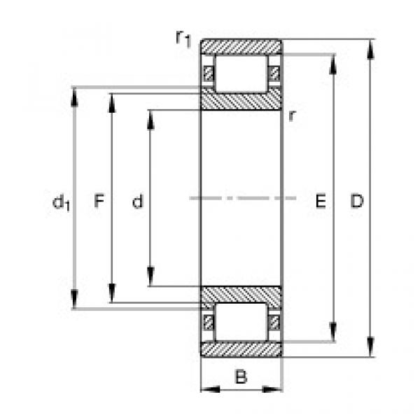 Rodamiento N202-E-TVP2 FAG #1 image