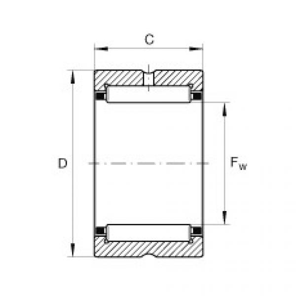 Rodamiento NCS2420 INA #1 image