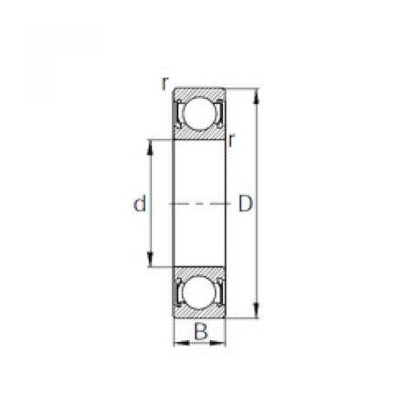 Rodamiento 6307DD KBC #1 image