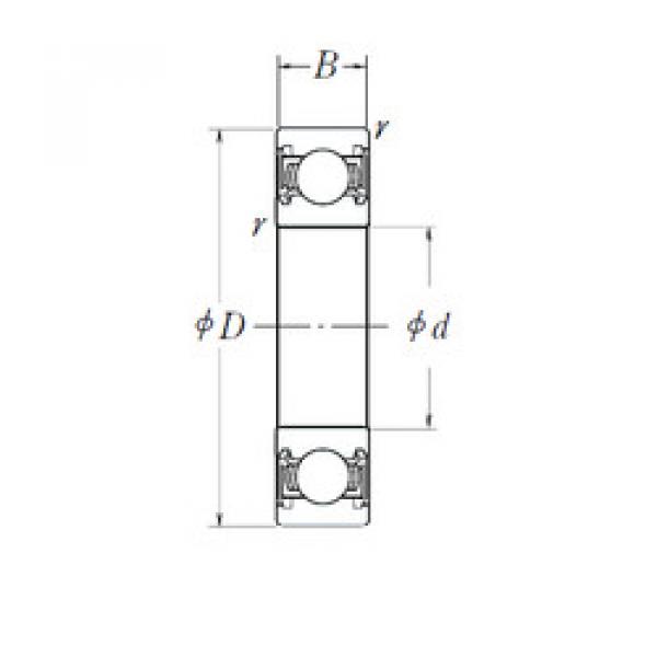 Rodamiento 6908-8-2RSC3 KOYO #1 image