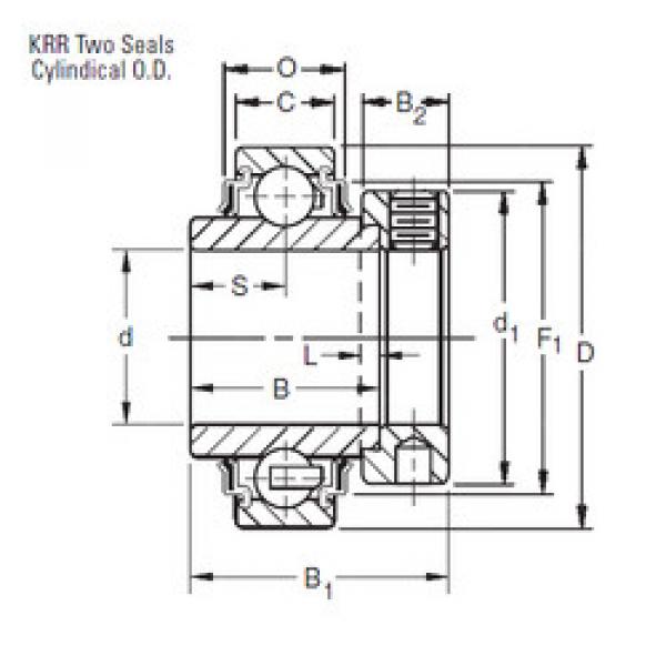 Rodamiento 1112KRR Timken #1 image