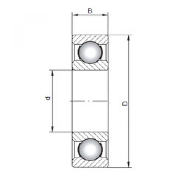 Rodamiento 6002 ISO #1 image