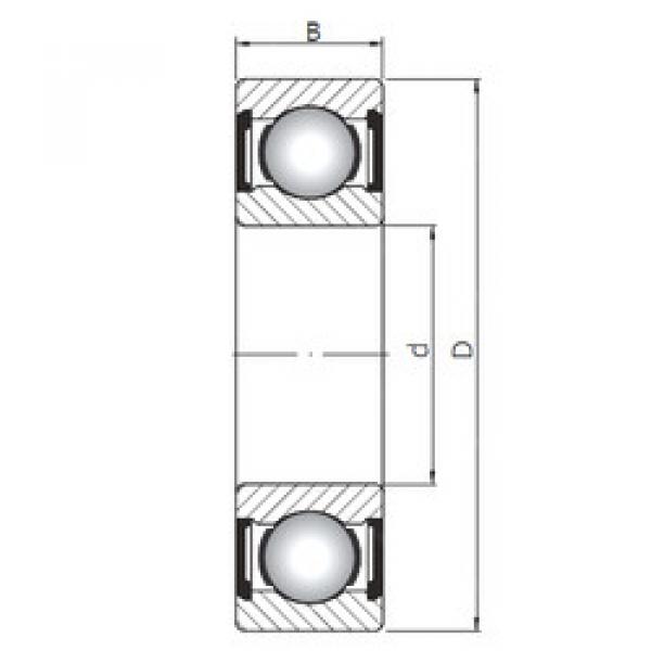 Rodamiento 6036 ZZ CX #1 image