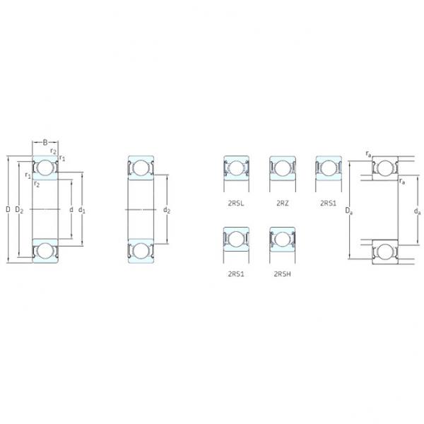 Rodamiento 62302-2RS1 SKF #1 image