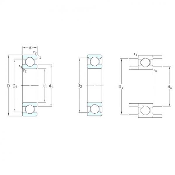 Rodamiento 619/8 SKF #1 image