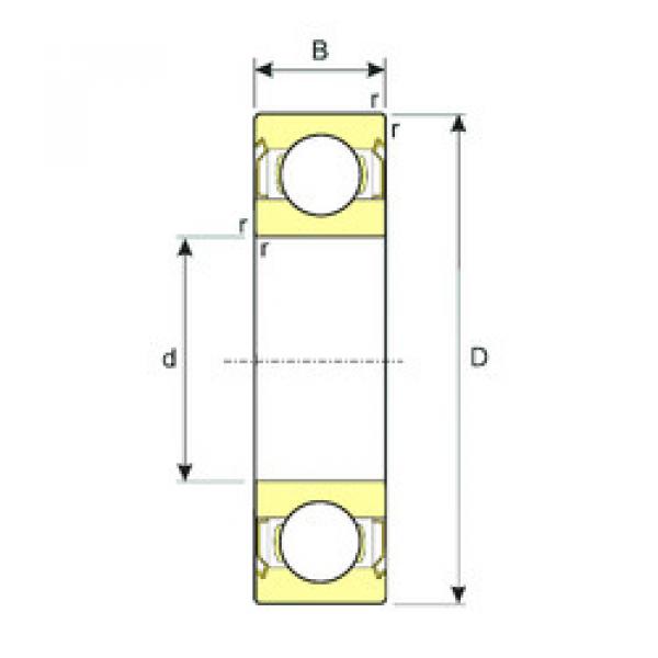 Rodamiento 6303-ZZ ISB #1 image