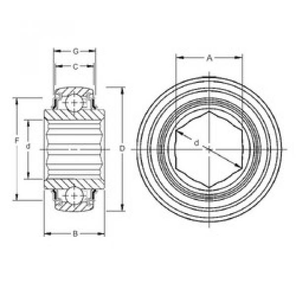 Rodamiento GW208PPB22 Timken #1 image