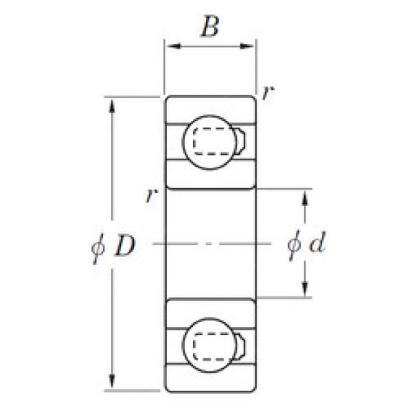 Rodamiento 3NC606YH4 KOYO #1 image