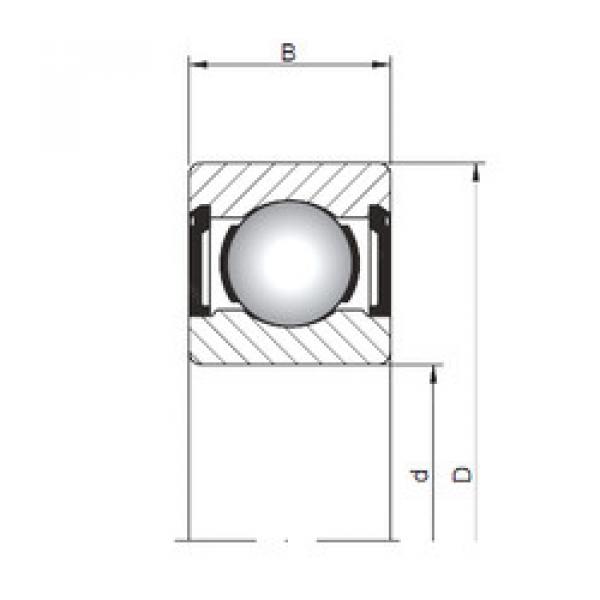 Rodamiento 60/2,5 ZZ CX #1 image