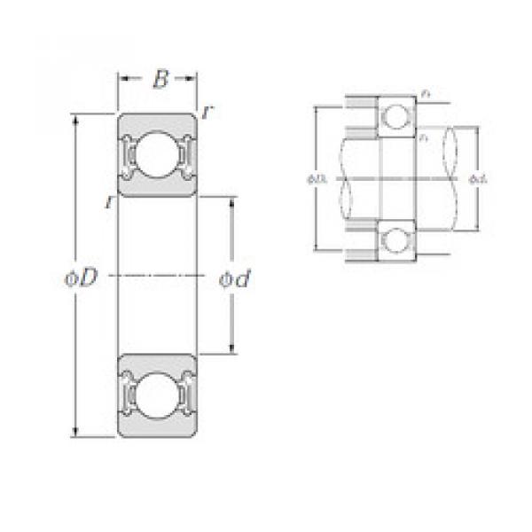 Rodamiento 6011LLB NTN #1 image