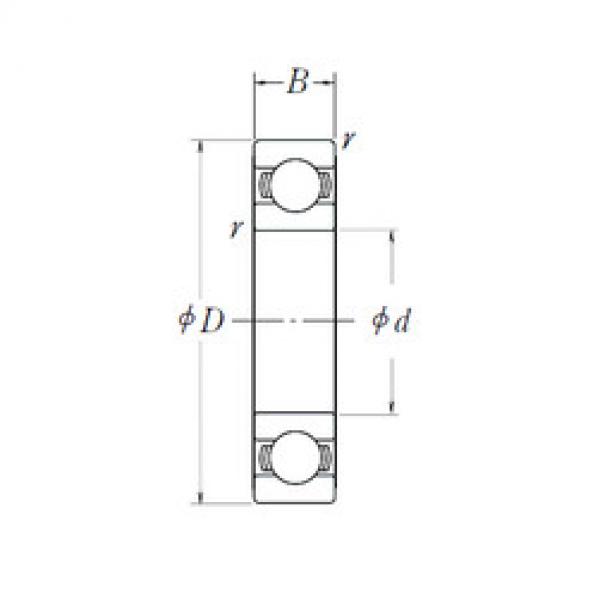 Rodamiento 6010L11-H-20 NSK #1 image