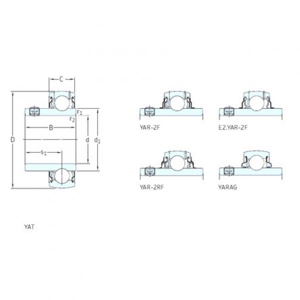 Rodamiento YAT203-010 SKF #1 image