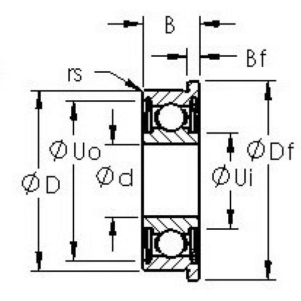 Rodamiento F609HZZ AST #1 image