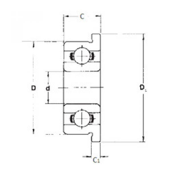 Rodamiento F602 FBJ #1 image