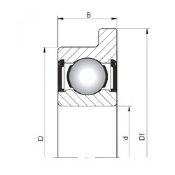 Rodamiento FL617/5 ZZ ISO #1 image