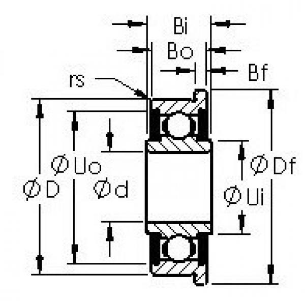 Rodamiento FRW2-2RS AST #1 image