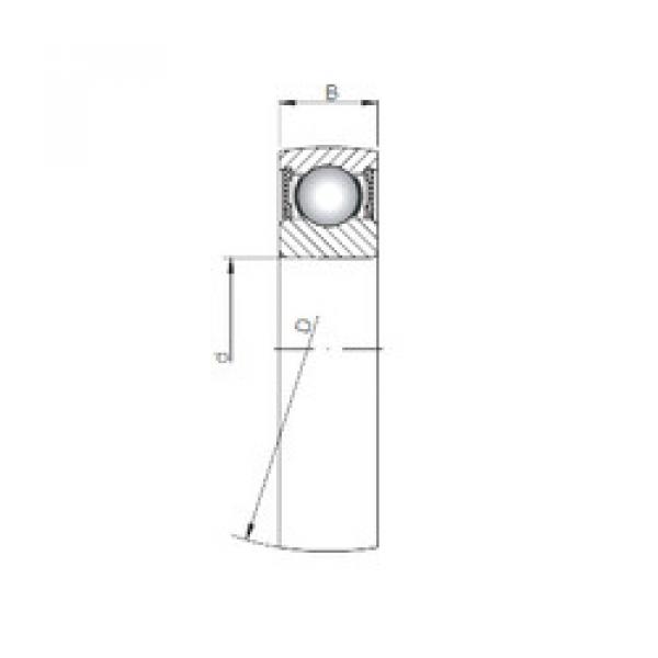 Rodamiento SC204-2RS ISO #1 image