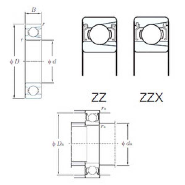 Rodamiento M6212ZZ KOYO #1 image