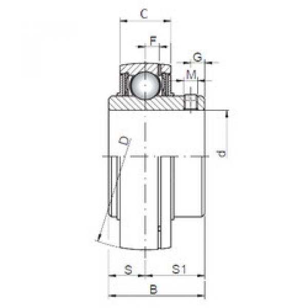 Rodamiento UC202 CX #1 image