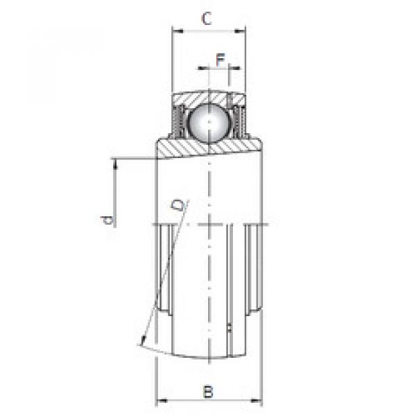 Rodamiento UK217 CX #1 image