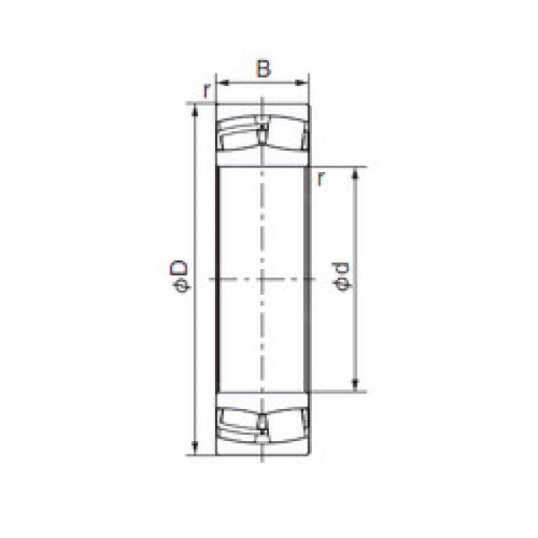 Rodamiento 23226EX1 NACHI #1 image