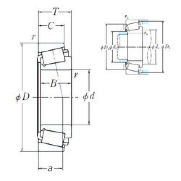 Rodamiento 544090/544118 NSK #1 image